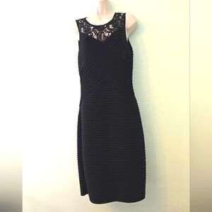 NWT Black Scarlett Size 8 Coctail Dress With Lace